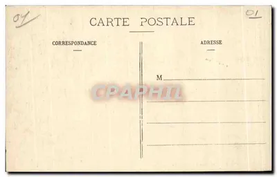 Chiesa di Bourg — Ricordo di Bourg (Ain) — B. Ferrand, 41, Rue Centrale, Bourg (Ain) — Verso