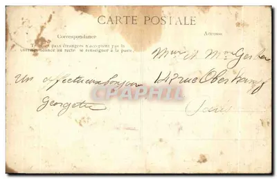 Costa Esmeralda — Val-André — Praia de Nantois — Editor ELD n°2172 — Verso