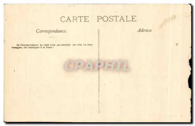 Trégastel (Côtes-du-Nord) — La Roche-Forteresse du Décay — J.-B. Baras, editore-fotografo Saint-Quay — Verso
