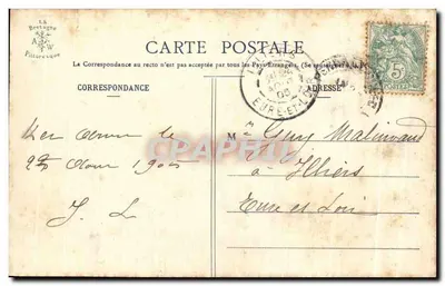TREGASTEL — Le Champignon — La Bretagne Pittoresque, Kolekcja A. Waron, St-Hilaire — Rewers