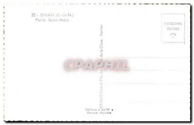 Brama Saint-Malo — Dinan (C.-du-N.) — Wydawnictwo Gaby — Rewers
