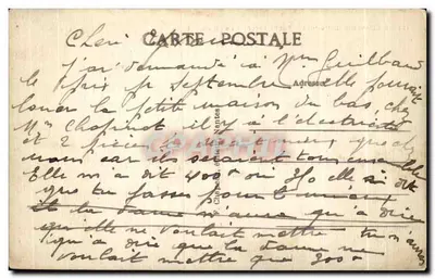 La Bernerie (Loire-Inf) — Roche Percée - Le Lit du Roi — Verso