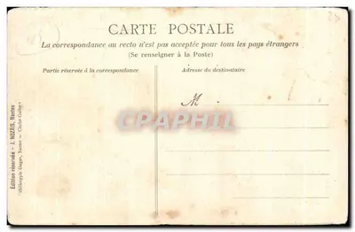 Village Noir — Les jeunes mamans sénégalaises — Exposition de Nantes 1904, Édition Nozais — Verso