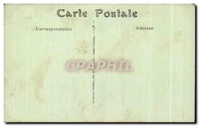Trestraou-Perros (Côtes-du-Nord) — A Ponta do Diabo — editor Neurdein Frères, n° 99 — Verso