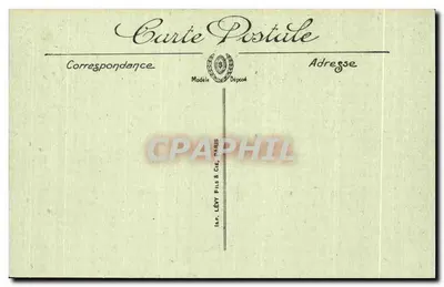 Rennes — The Gardens on the Vilaine — LL. — Publisher LL. no. 171 — Back