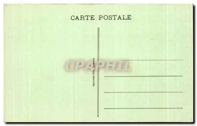 Rennes - Un Rincón del Palacio del Comercio y los Jardines sobre la Vilaine - Las Postas - n° 3028 — Reverso