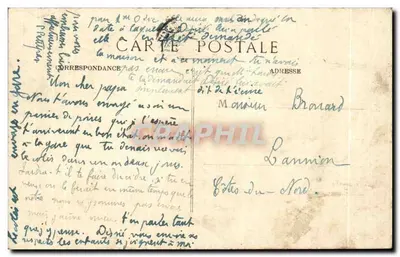 Brzeg Emeraudy — Widok z Port-Hue — St-Briac (Ille-et-Vilaine) — Rewers