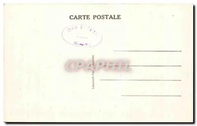 Cap Fréhel — Ciekawy skałka «La Fauconnière» — wydawca Laurent-Nelkennes — Rewers