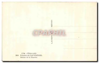 카프 브레헤ль의 절벽 — 바네의 회귀 — 라울랑-넬, 레인 — 뒷면