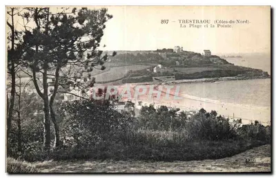 Trestraou (Côtes-du-Nord) — A Praia e a Ponta — N° 897