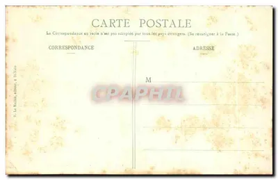 Dinan - A Igreja de São Salvador - O Portal — H. Le Maillot, editor, n° 1124 — Verso