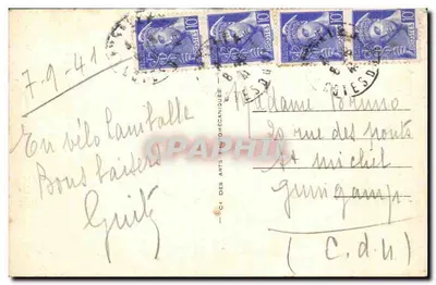 लैंबाल - बौरो नामक पुराना घर - LL.33, एडिटर सी.आई. डेस आर्ट्स मेकानिक्स — पीछे