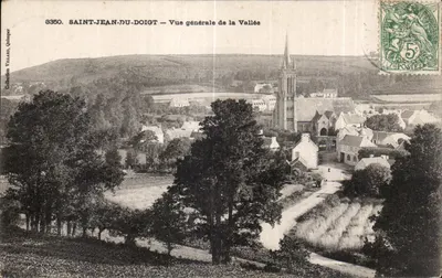 Saint-Jean-du-Doigt — Visão geral da Vale — Coleção Villain, Quimper