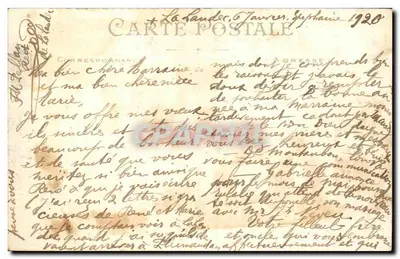 Groupe de Bretons du Finistère — Artaud Nozais, Nantes — n° 251 — Verso