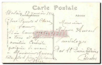 Morlaix — A Igreja de São Martinho, saída da Missa — ND. Fot. Neurclin e Cie, n°1 — Verso