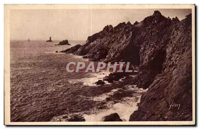 Pointe du Raz — Costa selvagem — Les Éditions d'Art YVC, Paris, n°10