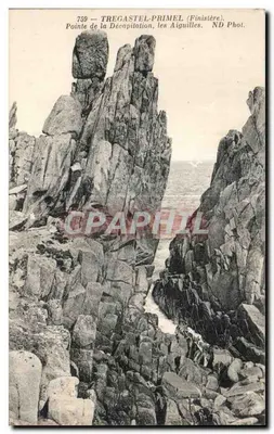 Ponta da Decapitação, as Agulhas — Tregastel-Primel (Finistère) — ND Phot.