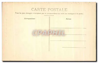 Guimiliau - De Preekstoel — onbekende uitgever, n° 1160 — Achterkant