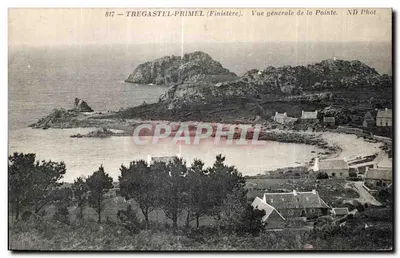 TREGASTEL-PRIMEL (Finistère) — Vista geral da Ponta — ND Phot