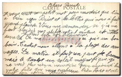 Carantec (Finistère) — Zamek Taura, gdzie w 1791 roku został zamknięty De la Chalotais, a w 1871 roku Blanqui — n°33 — Rewers