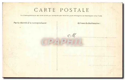 Saint-Pol-de-Léon — Vista general tomada desde la estación — Quimper, Colección Villard, n°726 — Reverso