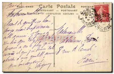 Tré gastel-Primel (Finistère) — Skalista Wzgórze Cesarza Rzymskiego — ND Phot. n°739 — Rewers