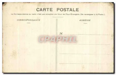 Lambader — O Sintral da Igreja — Coleção Villaril, Quimper, n°840 — Verso