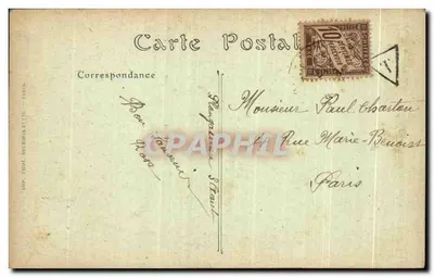 Tregastel-Primel (Finistère) — Efeito de lâmina, Areia do Diben. — Verso