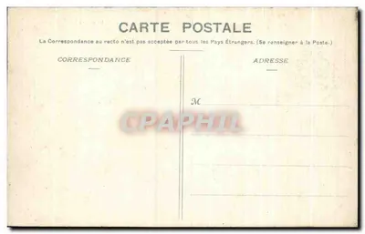 Audierne — Quais, widok z góry — kolekcja Élie Quimper, nr 3260 — Rewers