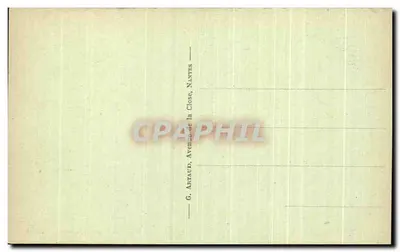 De Rocher Tremblant — Le Huelgoat — G. Artaud, Avenue de la Close, Nantes — Achterkant