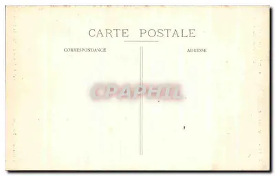 Kruistafel van Comfort — Finistère — Col. E. Hamonic, Cliché Le Doaré — Achterkant