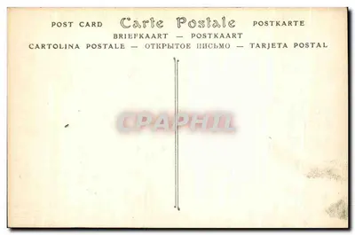 W Bretanii — Zaburzona morze, efekty fal przy burzy — ND Phot. — Rewers