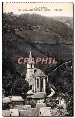 Chaudes-Aigues (Cantal) — A Igreja