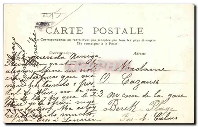 Aurillac — Ogólny widok — Pierre Molacou, księgarnia Aurillac — Rewers