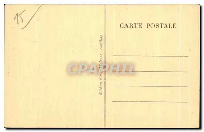 Aurillac - Stare domy przy brzegach Jordanne — Wydawnictwo Pierre Milroux — Rewers