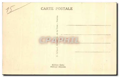 Aurillac — Sąd Rejonowy i Aleja Republiki — G. Arlou, wydawca, Nantes — Rewers