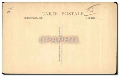 Aurillac - Casa Consular e Teatro — Le Cantal Pittoresque — Éditions Maitroux-Aurillac — Verso