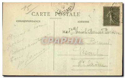 Aurillac — Sąd Rejonowy i Aleja Republiki — Pierre Malroux, wydawca, Aurillac — Rewers