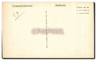 Auxerre — Katedra widziana z Przystani — LL — Rewers