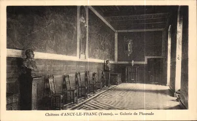 Castelo de ANCY-LE-FRANC (Yonne) — Galeria de Pharsale