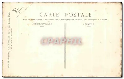 Wojna 1914-15 — GERBEVILLER. Widok ulicy w ruinach — wyd. Pays de France — Rewers