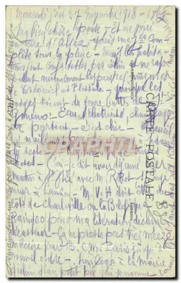 Les Châtelles — RAON-L'ÉTAPE — Les Vosges — Verso