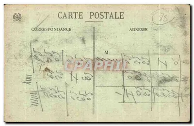 Ban-de-Laveline — Valle de la Troche — Ad. Wence, N° 9424 — Reverso