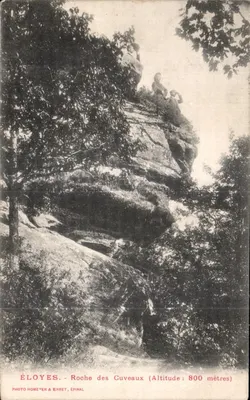 Éloyes - Skala Cuveaux (Wysokość: 800 metrów) — Foto Homeyer & Ehret, Épinal