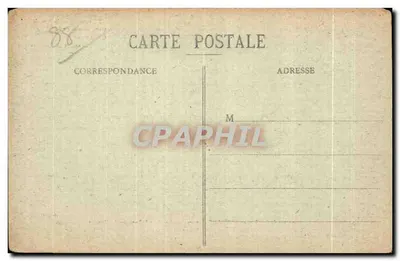 Charmes-sur-Moselle (Vosges) — O Grande Ponte sobre a Moselle — Imp. Claude, Charmes — Verso