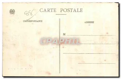 Saint-Dié (Vosges) — Partie de la ville incendiée volontairement par les Allemands le 28 août 1914 — P. Bell, n° 11135 — Verso