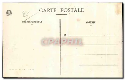 Saint-Dié (Vosges) — Rue du 10e Bataillon — Danos de guerra — Ad. Weilck, Saint-Dié, n° 1124 — Verso
