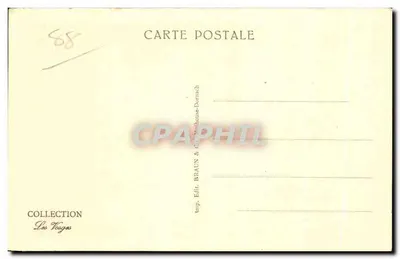 Remiremont — Monument de 1870 — editor Braun & Cie, Dornach — Verso
