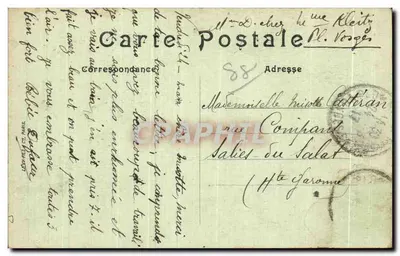 Plombières — La rue Stanislas — LL — Verso