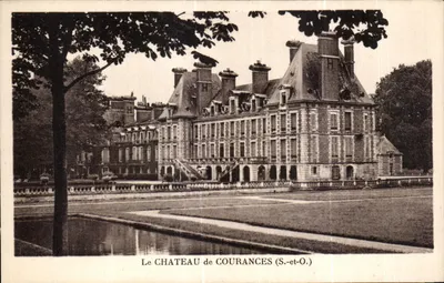 O CASTELO DE COURANCES (S.-et-O.) — Edição Artística Bameau — n° 91